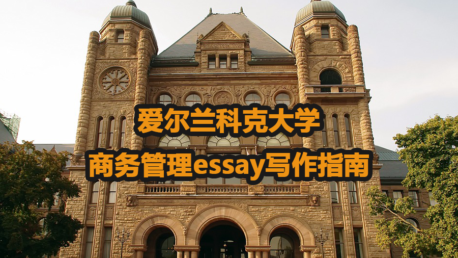 愛爾蘭科克大學(xué)商務(wù)管理essay寫作指南
