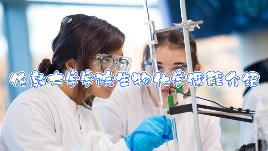 倫敦大學(xué)學(xué)院生物化學(xué)課程介紹