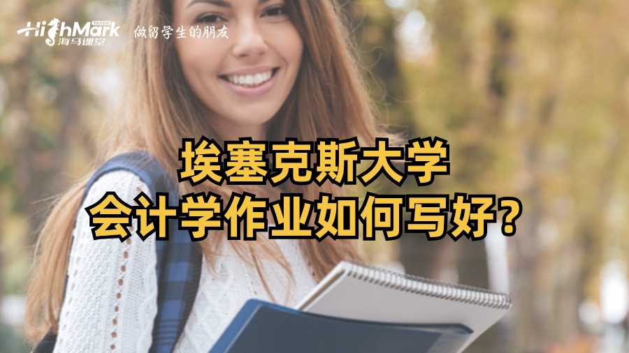 埃塞克斯大學會計學作業(yè)如何寫好?