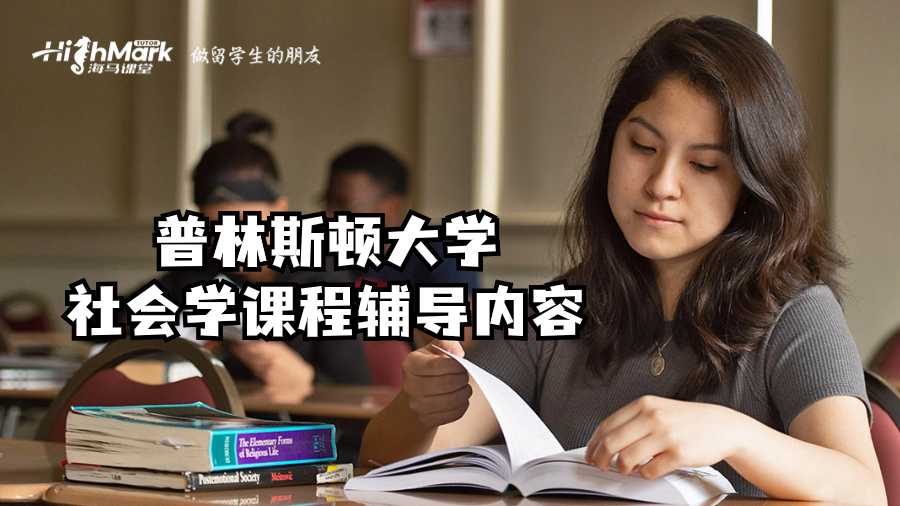 普林斯頓大學社會學課程輔導內容