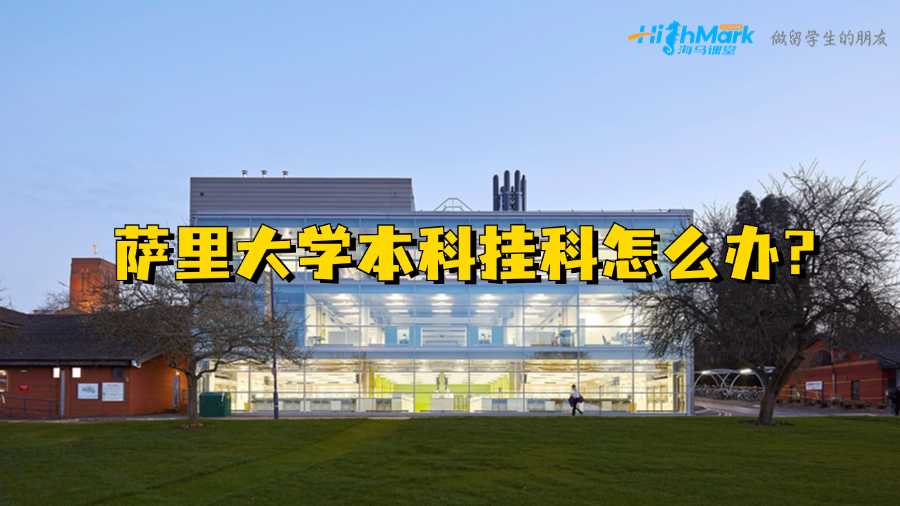 薩里大學(xué)本科掛科怎么辦?