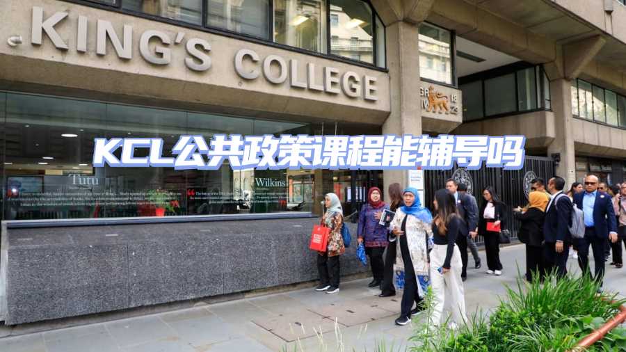 KCL公共政策課程能輔導(dǎo)嗎