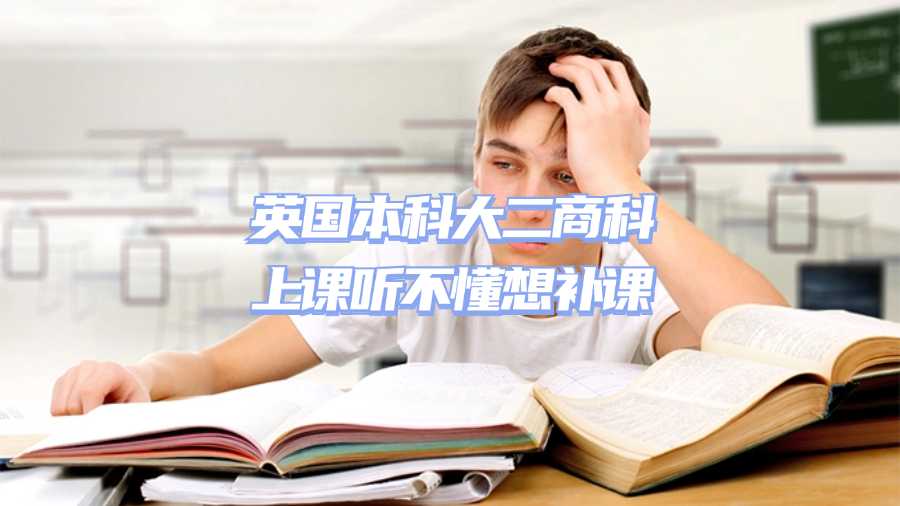 英國(guó)本科大二商科上課聽不懂想補(bǔ)課