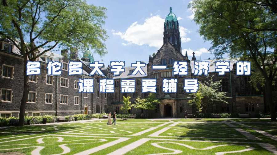 多倫多大學大一經(jīng)濟學的課程需要輔導