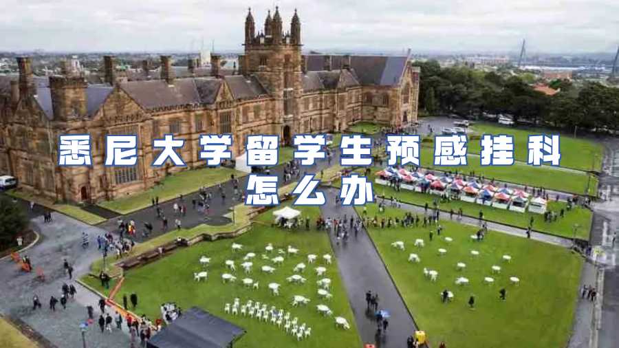 悉尼大學(xué)留學(xué)生預(yù)感掛科怎么辦