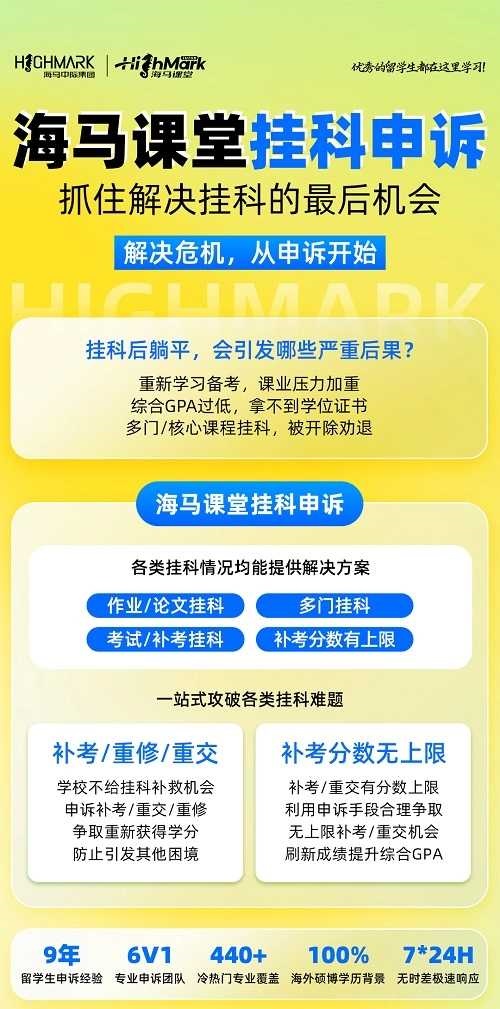 澳洲國(guó)立大學(xué)掛科申訴