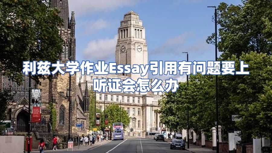 利茲大學作業(yè)Essay引用有問題要上聽證會怎么辦