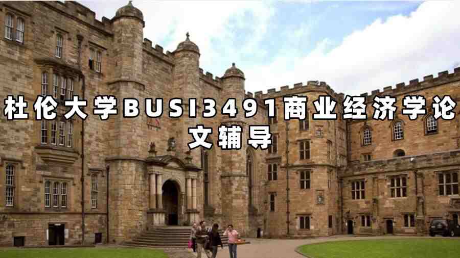 杜倫大學(xué)BUSI3491商業(yè)經(jīng)濟(jì)學(xué)論文輔導(dǎo)