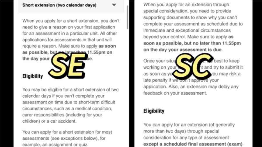 莫納什大學(xué)延期申請(qǐng)指南：SE和SC流程+材料+注意事項(xiàng)全匯總