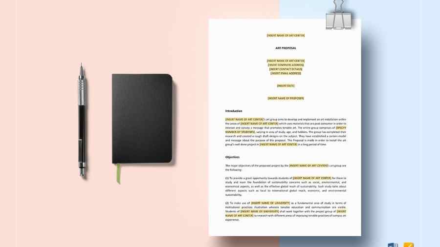 藝術(shù)proposal寫作
